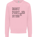Father's Day Best Farter Ever Funny Farting Mens Sweatshirt Jumper Light Pink