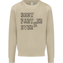 Father's Day Best Farter Ever Funny Farting Mens Sweatshirt Jumper Sand