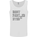 Father's Day Best Farter Ever Funny Farting Mens Vest Tank Top White