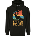 Father's Day Dad Bod It's a Father Figure Mens 80% Cotton Hoodie Black