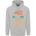 Father's Day Dad Bod It's a Father Figure Mens 80% Cotton Hoodie Sports Grey