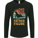 Father's Day Dad Bod It's a Father Figure Mens Long Sleeve T-Shirt Black