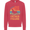 Father's Day Dad Bod It's a Father Figure Mens Sweatshirt Jumper Heliconia