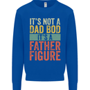 Father's Day Dad Bod It's a Father Figure Mens Sweatshirt Jumper Royal Blue