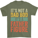 Father's Day Dad Bod It's a Father Figure Mens T-Shirt Cotton Gildan Military Green