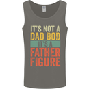 Father's Day Dad Bod It's a Father Figure Mens Vest Tank Top Charcoal