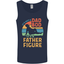 Father's Day Dad Bod It's a Father Figure Mens Vest Tank Top Navy Blue