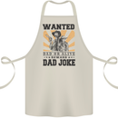 Father's Day Dad Joke Funny Cowboy Poster Cotton Apron 100% Organic Natural