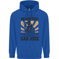 Father's Day Dad Joke Funny Cowboy Poster Mens 80% Cotton Hoodie Royal Blue