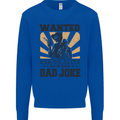 Father's Day Dad Joke Funny Cowboy Poster Mens Sweatshirt Jumper Royal Blue