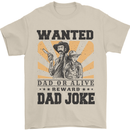 Father's Day Dad Joke Funny Cowboy Poster Mens T-Shirt Cotton Gildan Sand