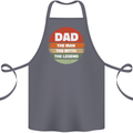 Father's Day Dad  the Man Myth Legend Funny Cotton Apron 100% Organic Steel