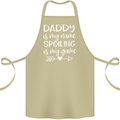 Father's Day Daddy Is My Name Funny Dad Cotton Apron 100% Organic Khaki