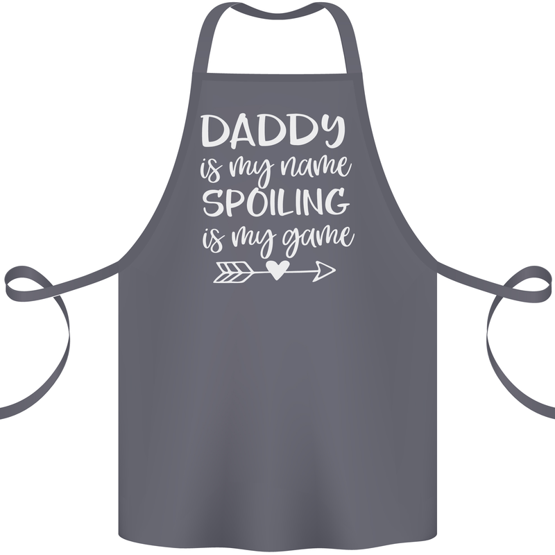 Father's Day Daddy Is My Name Funny Dad Cotton Apron 100% Organic Steel