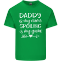 Father's Day Daddy Is My Name Funny Dad Mens Cotton T-Shirt Tee Top Irish Green
