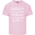 Father's Day Daddy Is My Name Funny Dad Mens Cotton T-Shirt Tee Top Light Pink