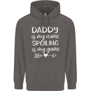 Father's Day Daddy Is My Name Funny Dad Mens Hoodie Charcoal