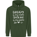 Father's Day Daddy Is My Name Funny Dad Mens Hoodie Forest Green