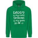 Father's Day Daddy Is My Name Funny Dad Mens Hoodie Irish Green
