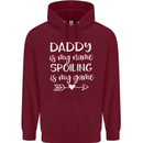 Father's Day Daddy Is My Name Funny Dad Mens Hoodie Maroon
