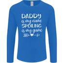 Father's Day Daddy Is My Name Funny Dad Mens Long Sleeve T-Shirt Royal Blue