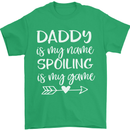 Father's Day Daddy Is My Name Funny Dad Mens T-Shirt Cotton Gildan Irish Green