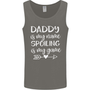 Father's Day Daddy Is My Name Funny Dad Mens Vest Tank Top Charcoal