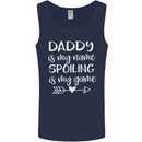 Father's Day Daddy Is My Name Funny Dad Mens Vest Tank Top Navy Blue