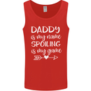 Father's Day Daddy Is My Name Funny Dad Mens Vest Tank Top Red