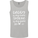 Father's Day Daddy Is My Name Funny Dad Mens Vest Tank Top Sports Grey