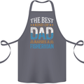 Father's Day Fishing Dad & Son Fisherman Cotton Apron 100% Organic Steel