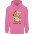 Father's Day Football Dad & Son Daddy Childrens Kids Hoodie Azalea