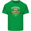 Father's Day Grumpy Old Dad's Club Funny Mens Cotton T-Shirt Tee Top Irish Green