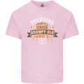 Father's Day Grumpy Old Dad's Club Funny Mens Cotton T-Shirt Tee Top Light Pink