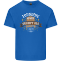 Father's Day Grumpy Old Dad's Club Funny Mens Cotton T-Shirt Tee Top Royal Blue