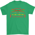 Father's Day I'm the Step That Stepped Up Mens T-Shirt Cotton Gildan Irish Green