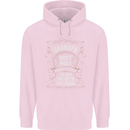 Father's Day No 1 Grandpa Man Myth Legend Mens 80% Cotton Hoodie Light Pink