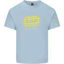 Father's Day The Best Dad in the Galaxy Mens Cotton T-Shirt Tee Top Light Blue