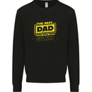 Father's Day The Best Dad in the Galaxy Mens Sweatshirt Jumper Black