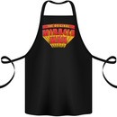 Father's Day The Original Miracle Man Cotton Apron 100% Organic Black