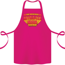 Father's Day The Original Miracle Man Cotton Apron 100% Organic Pink