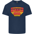 Father's Day The Original Miracle Man Mens Cotton T-Shirt Tee Top Navy Blue