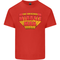 Father's Day The Original Miracle Man Mens Cotton T-Shirt Tee Top Red