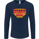 Father's Day The Original Miracle Man Mens Long Sleeve T-Shirt Navy Blue