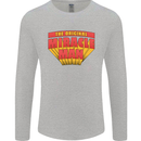 Father's Day The Original Miracle Man Mens Long Sleeve T-Shirt Sports Grey