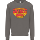 Father's Day The Original Miracle Man Mens Sweatshirt Jumper Charcoal