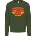 Father's Day The Original Miracle Man Mens Sweatshirt Jumper Forest Green