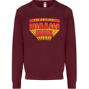Father's Day The Original Miracle Man Mens Sweatshirt Jumper Maroon