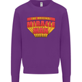 Father's Day The Original Miracle Man Mens Sweatshirt Jumper Purple