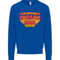 Father's Day The Original Miracle Man Mens Sweatshirt Jumper Royal Blue